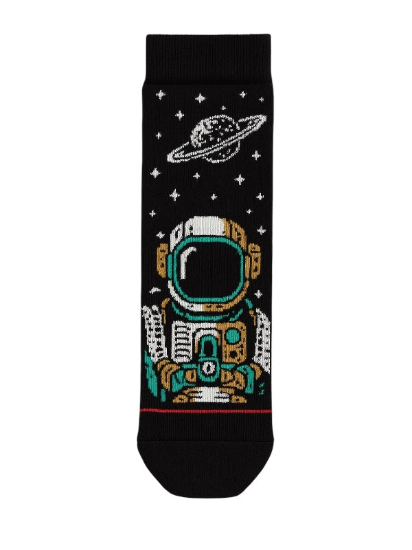 Astronaut Space Adventure Colorful Crew Socks Set
