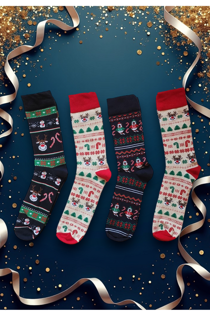 New year Christmas Socks